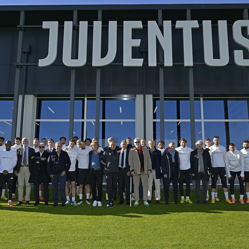 Juventus' 1985 World Champs visit the JTC