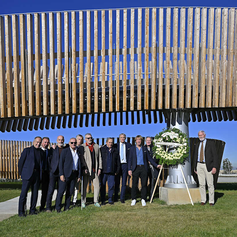 1985 legends visit Verso Altrove: a tribute to the victims of the Heysel tragedy