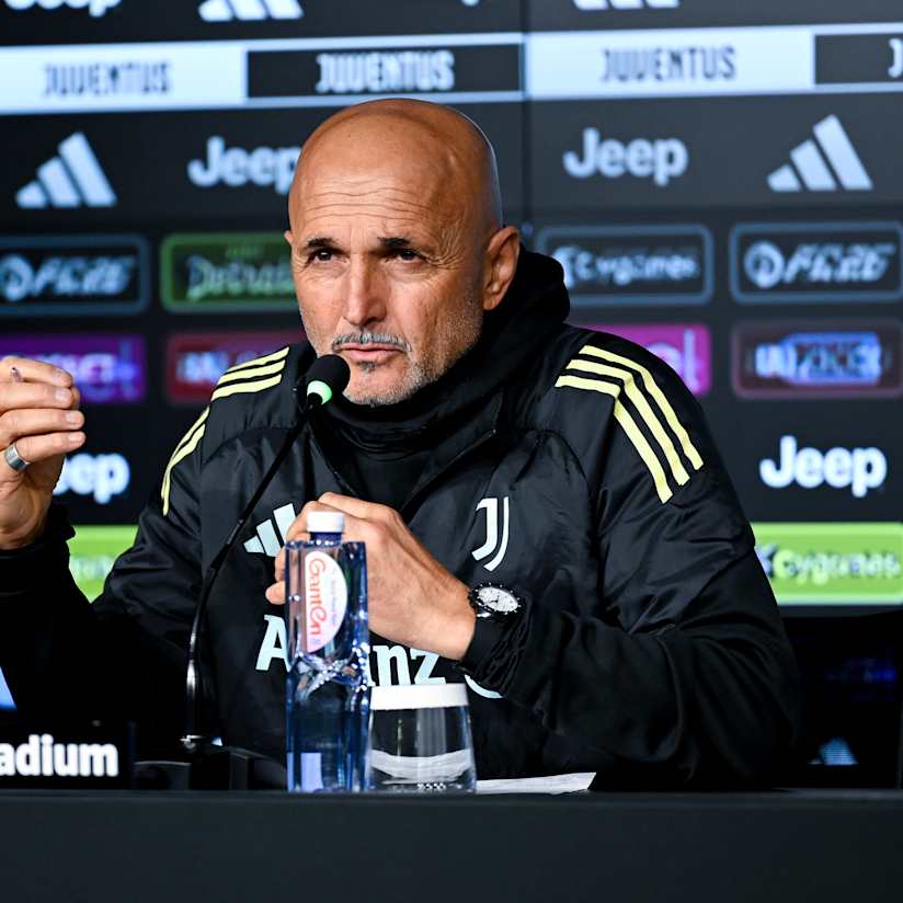 La conferenza stampa di Luciano Spalletti alla vigilia di Juventus-Udinese