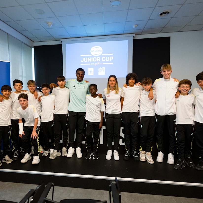 Philadelphia Junior Cup | Keep Racism Out: A meeting with Calligaris and Kalulu at the Allianz Training Center