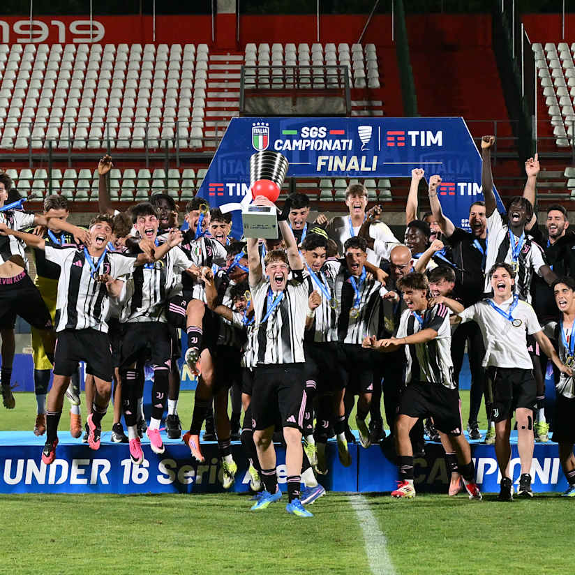 L'UNDER 16 È DI NUOVO CAMPIONE D'ITALIA!