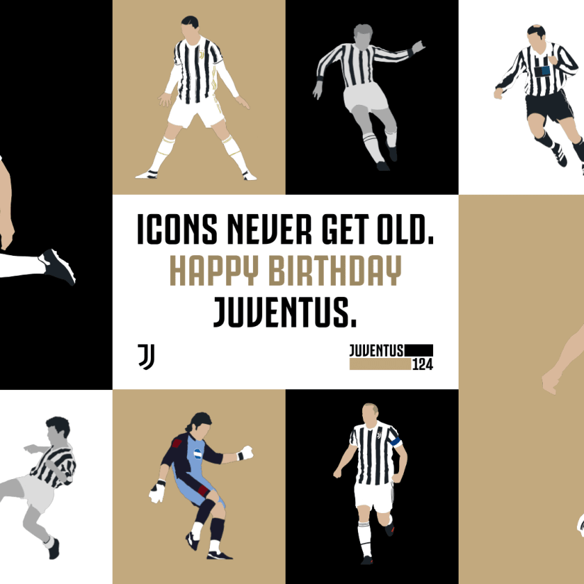 124 Years Old. Happy Birthday, Juventus!