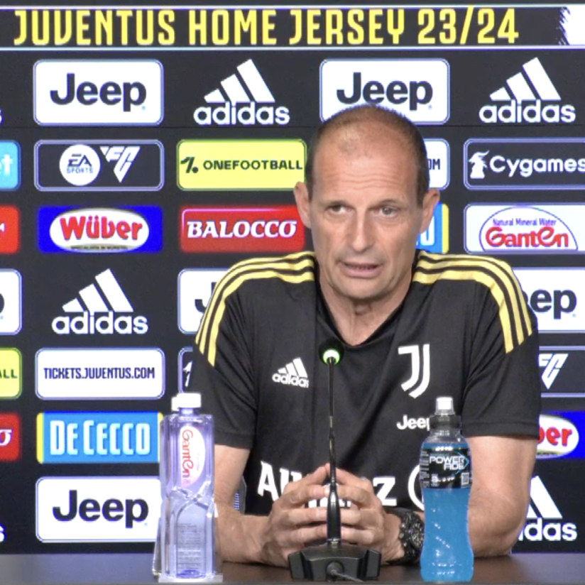 Udinese-Juve, la conferenza stampa di Allegri