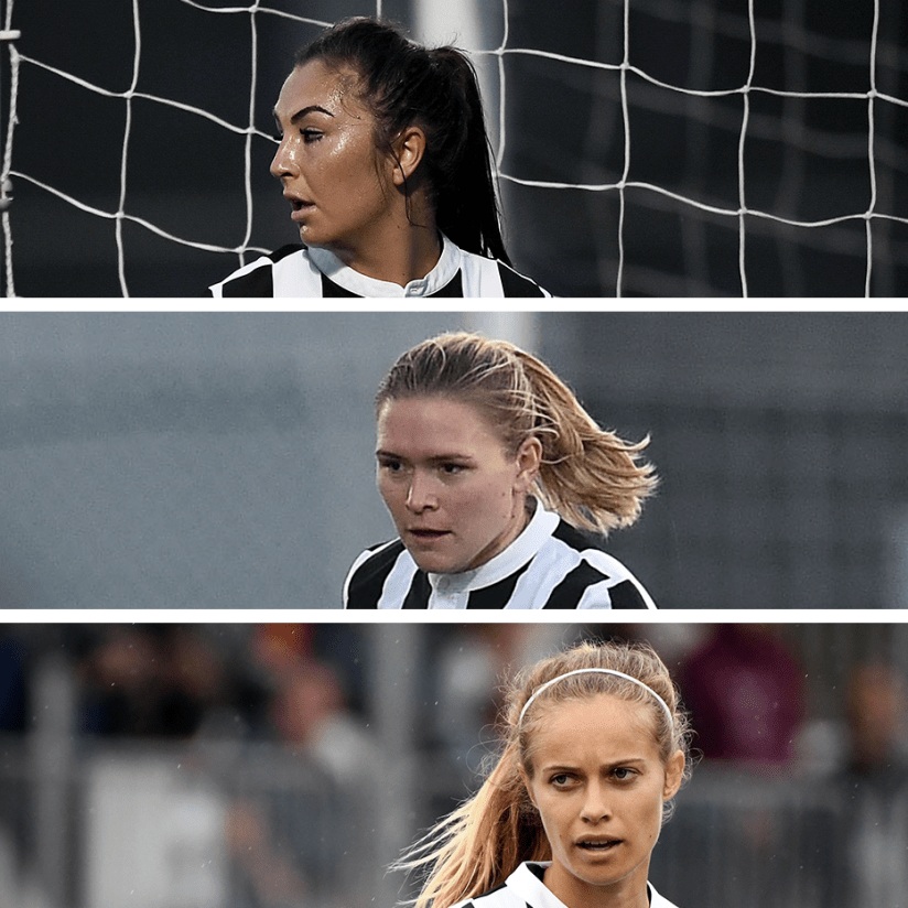International trio depart Juventus Women