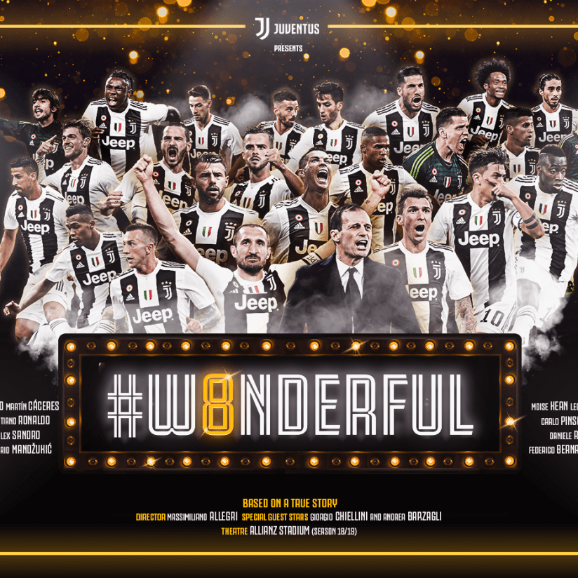 We are the champions of Italy! #W8NDERFUL!
