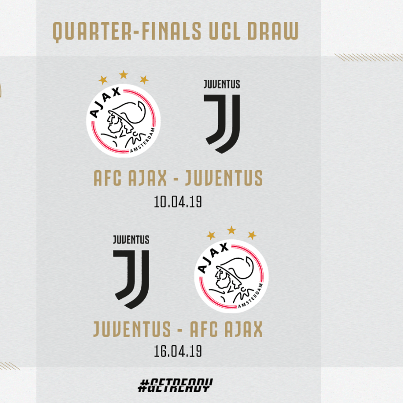 UCL Draw ⎮ Juventus to face Ajax!
