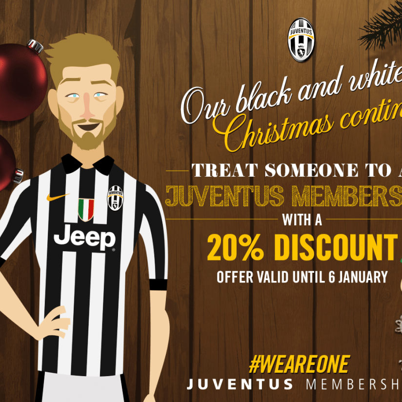 Give the gift of Juventus Membership!