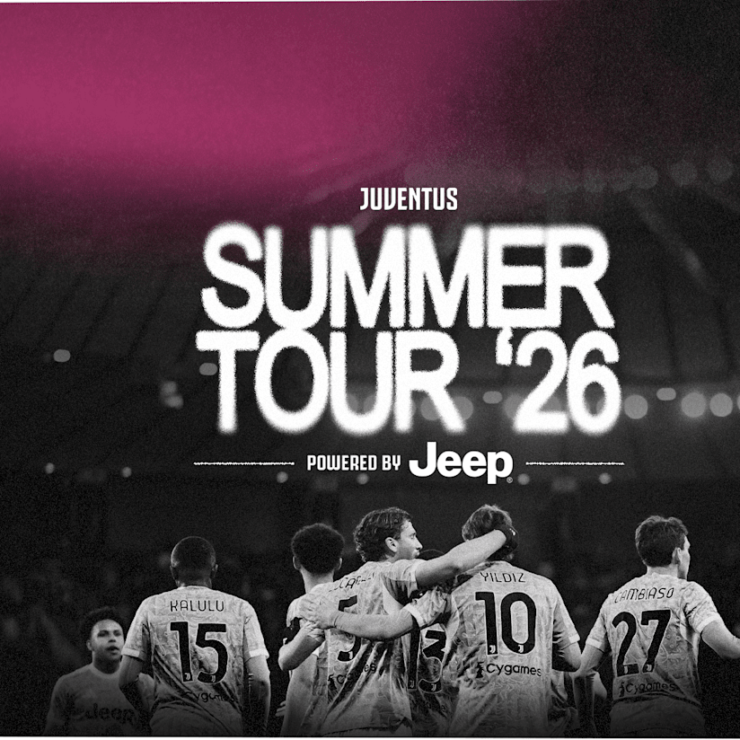 Squad List | Juventus Summer Tour powered by Jeep
