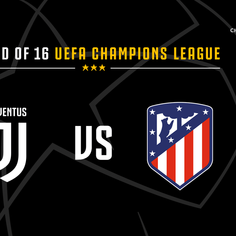 Juventus draw Atlético Madrid in Champions League Last 16!