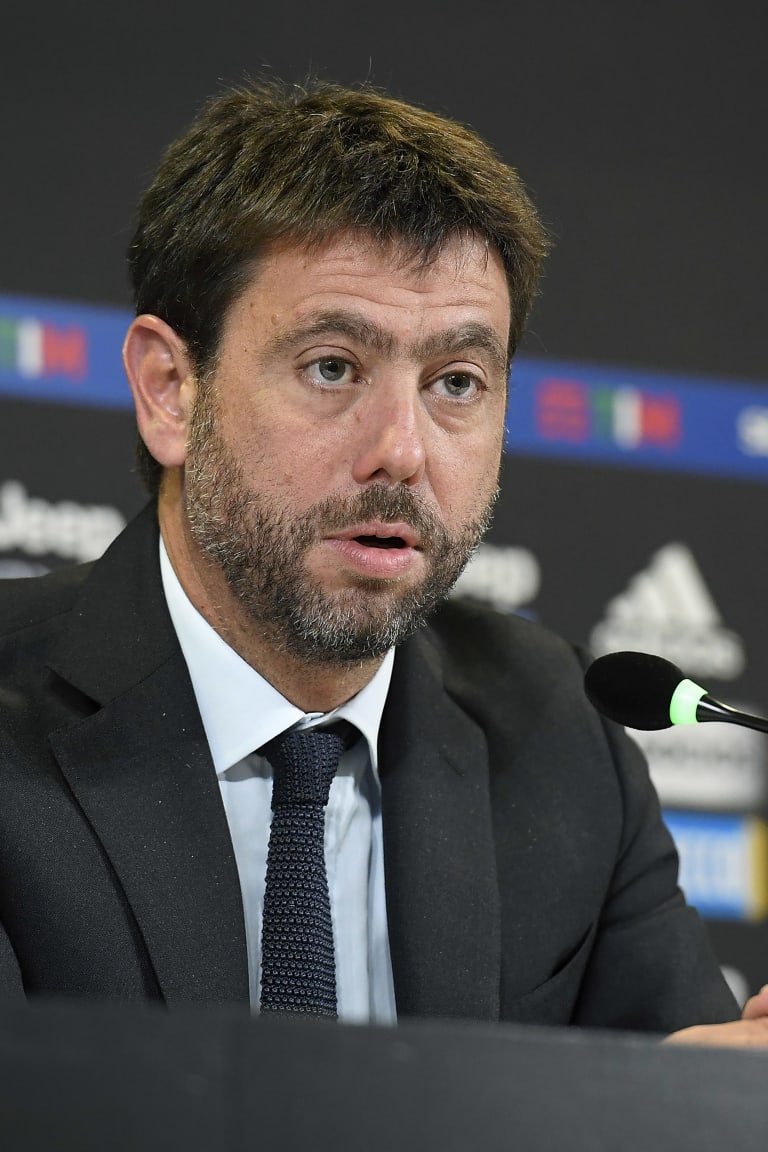 アニェッリ会長 プロトコルを尊重する Juventus