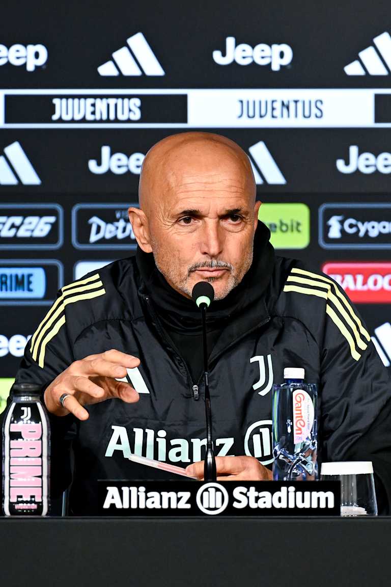 LIVE | Luciano Spalletti presenta Juventus-Roma