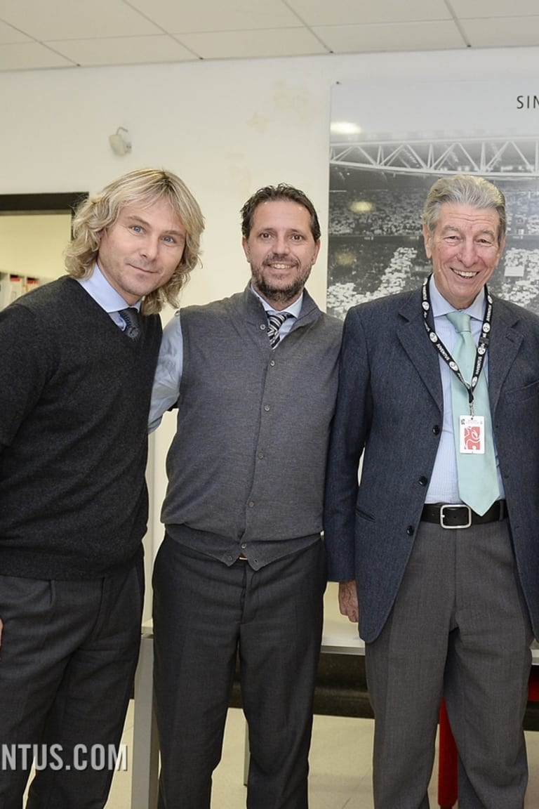 Cycling duo Gimondi and Ghirotto visit Vinovo