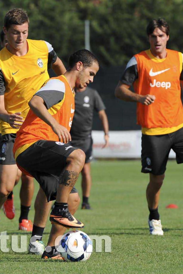 Squadra al lavoro, stop per Caceres e Vucinic