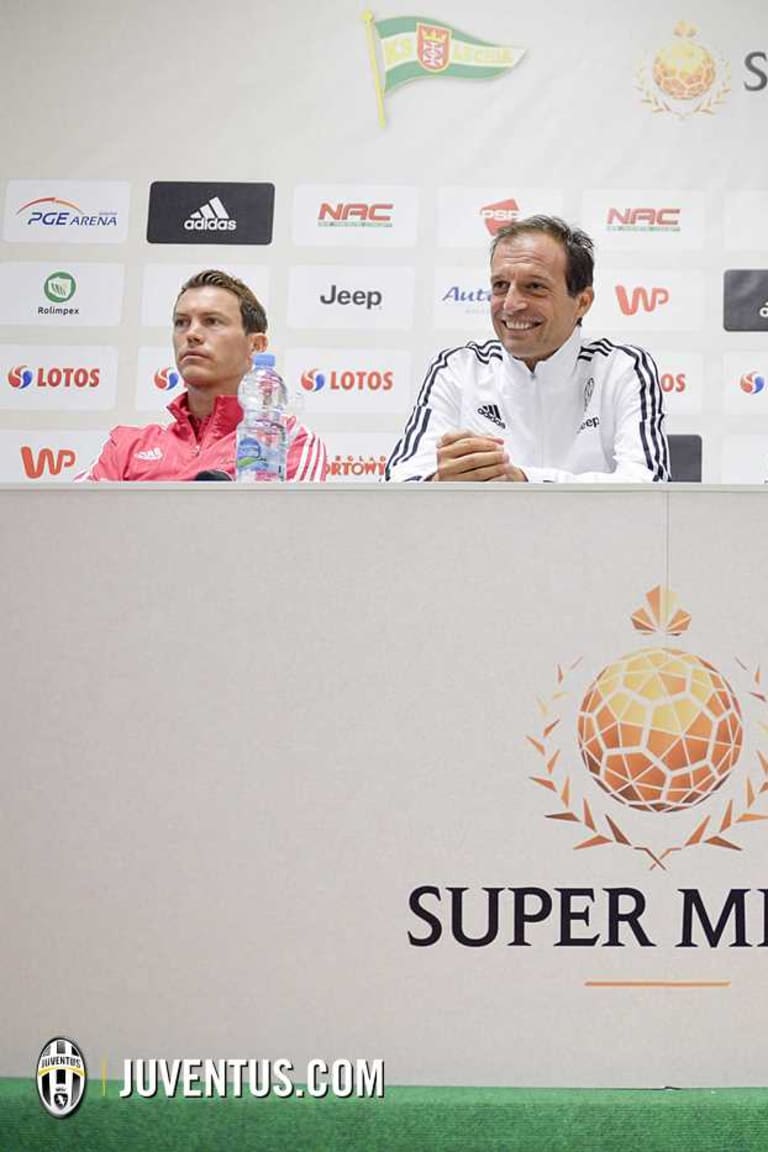 Pratinjau jelang laga melawan Lechia Gdansk dari Allegri dan Lichtsteiner