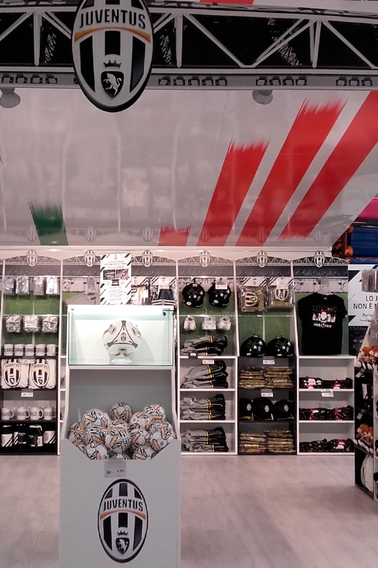Shop in Shop: i prodotti ufficiali Juventus sempre più vicini ai tifosi