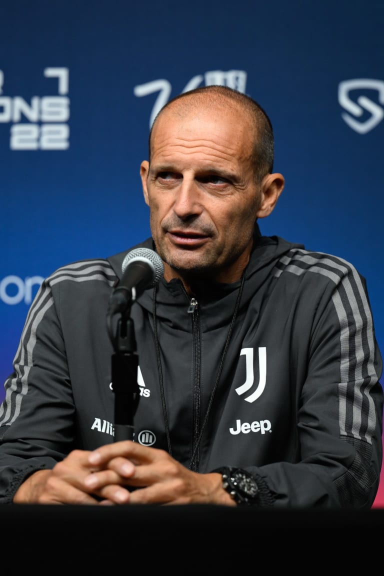 ALLEGRI: 'CURIOUS TO SEE HOW WE PERFORM'