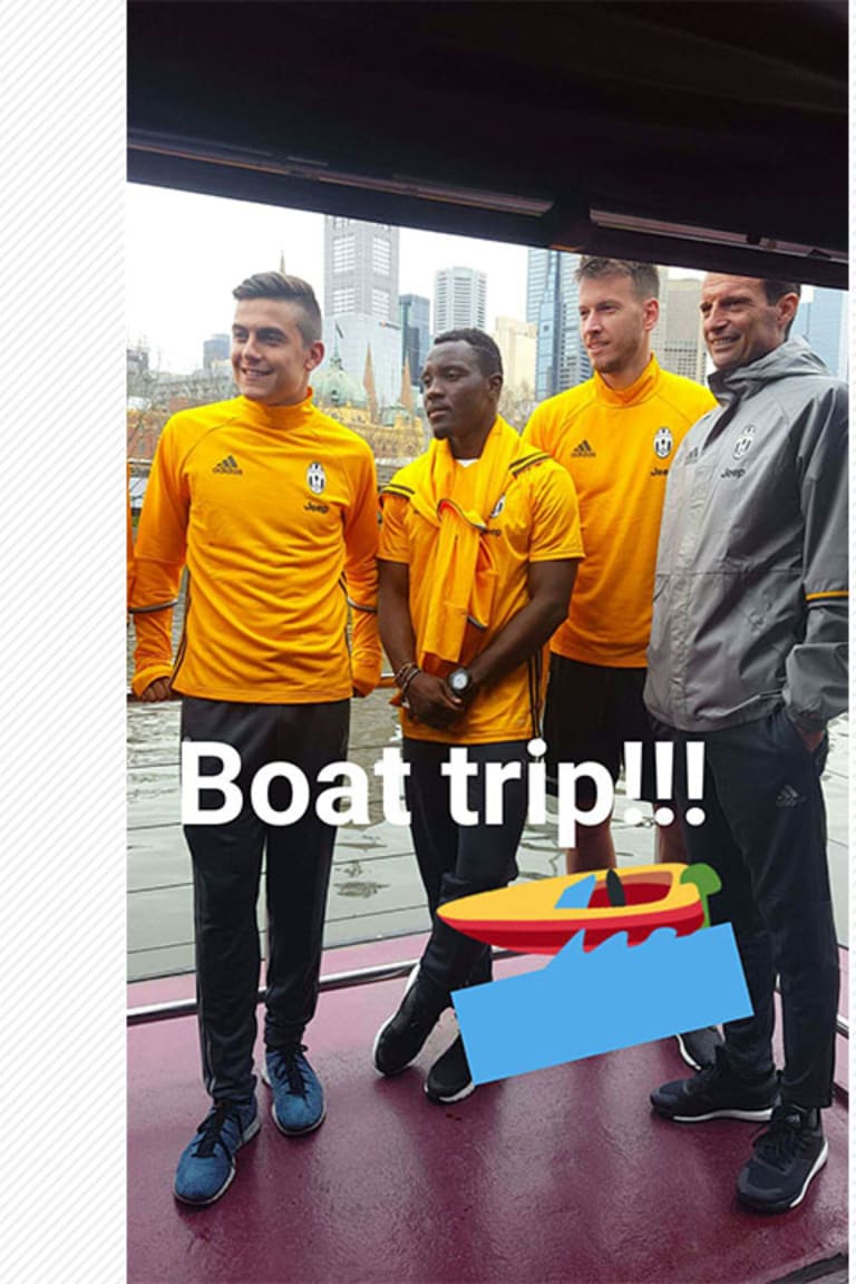 #JuveOnTour: follow the boys Down Under