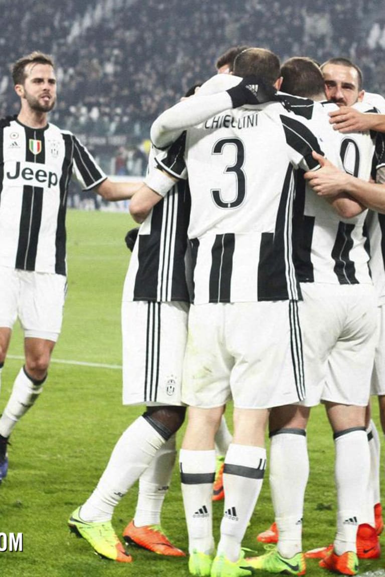 Second-half salvo puts Juve in control
