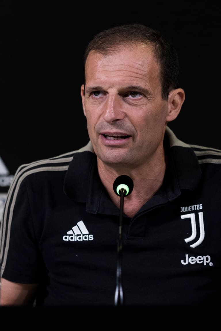 Allegri: "Against Napoli we are playing for two thirds of the Scudetto"
