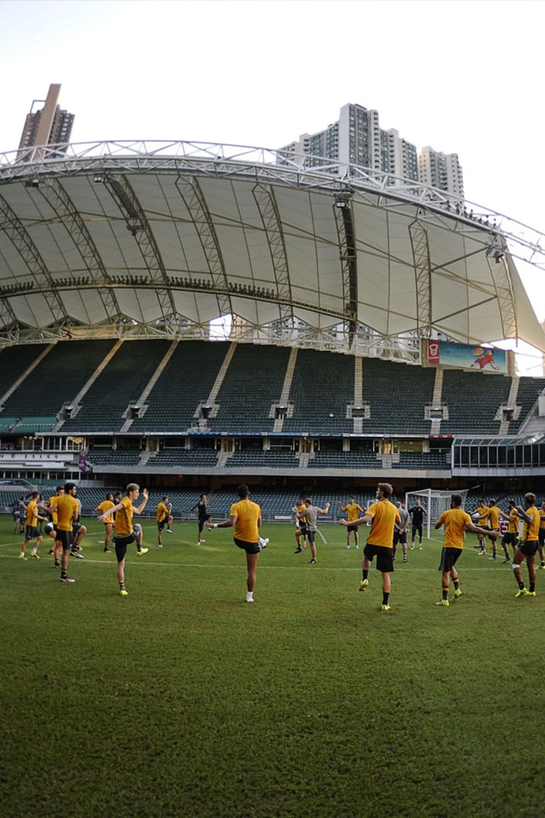 Latihan dimulai jelang melawan South China