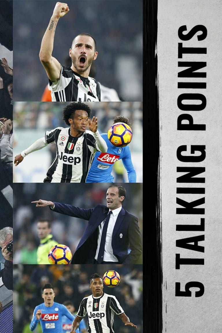 #JuveNapoli: Lima poin penting