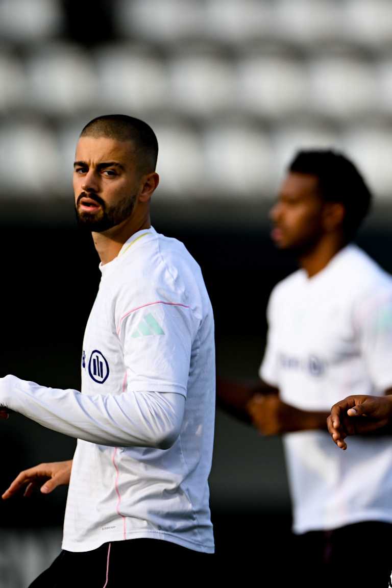 Training Centre | Preparations ahead of the Derby d’Italia   