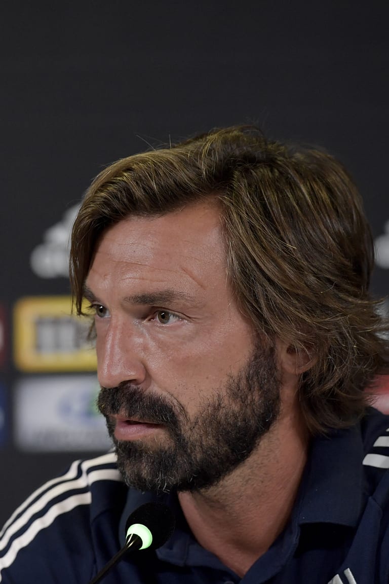 Pirlo: «Pronti per il Verona»