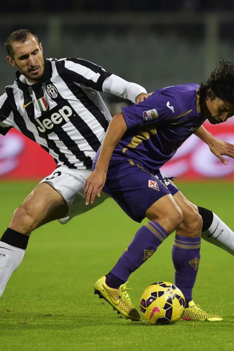 #FiorentinaJuve, the stats