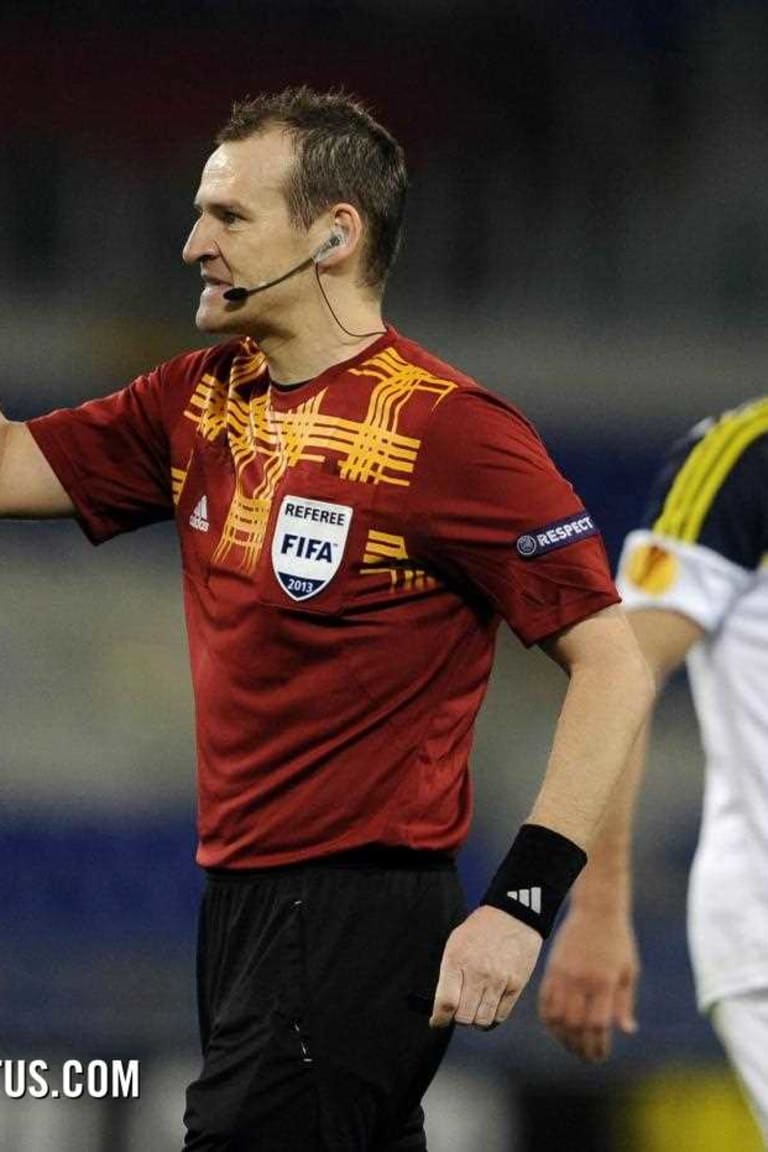 Martedì arbitra Pavel Kralovec