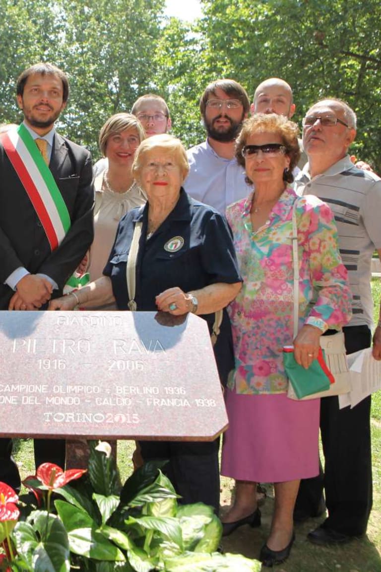 Un giardino intitolato al grande Pietro Rava
