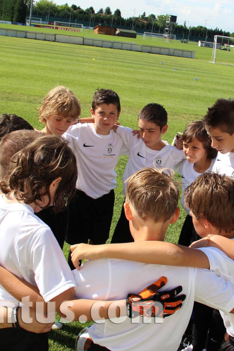Emozioni e gol finali per Juventus Summer Camp