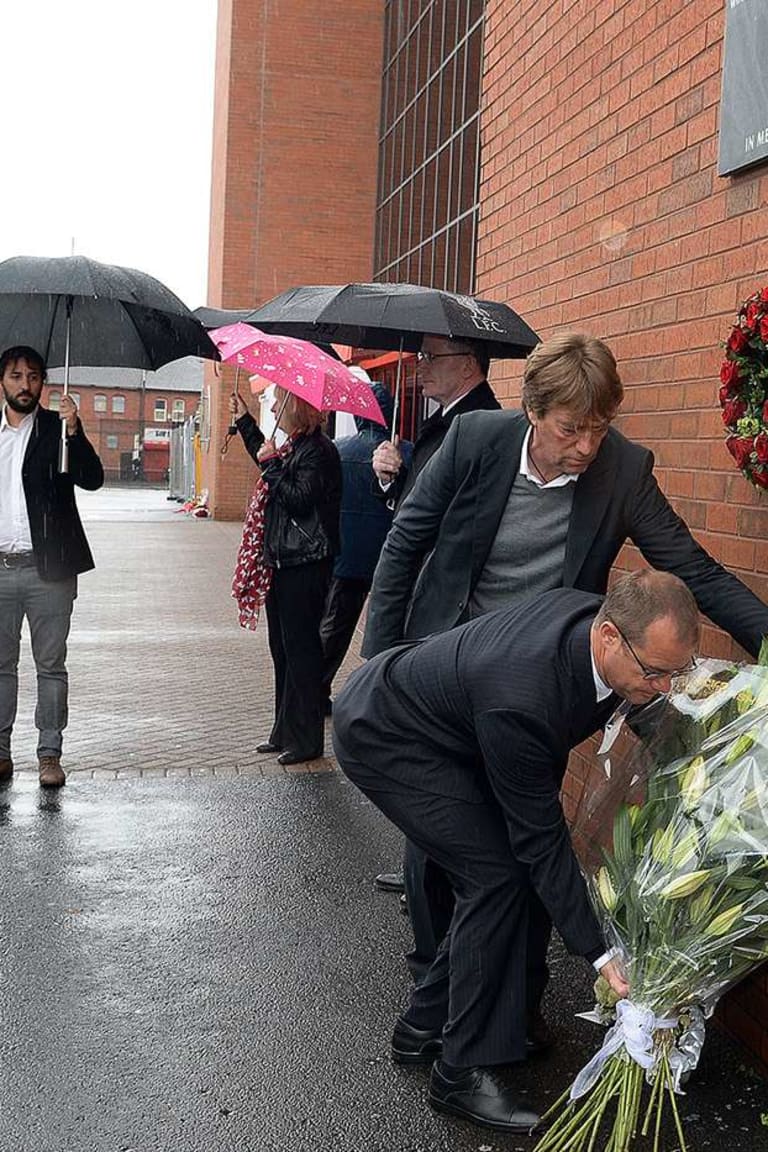 Heysel, la cerimonia a Liverpool