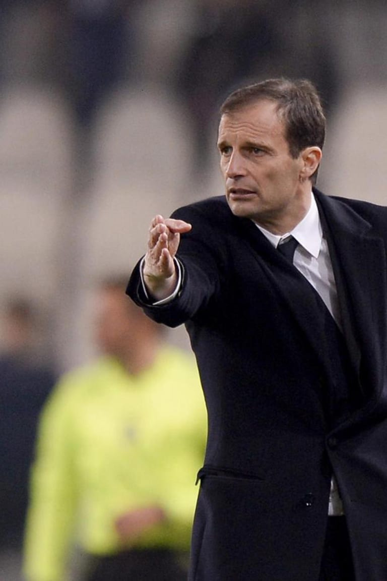 Allegri: «Ci siamo avvicinati alla quota Campionato»