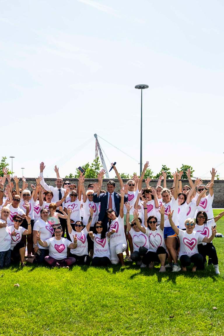 JUVENTUS OSPITA L’EVENTO "PILATES E BENESSERE. IN EQUILIBRIO PER LA RICERCA"