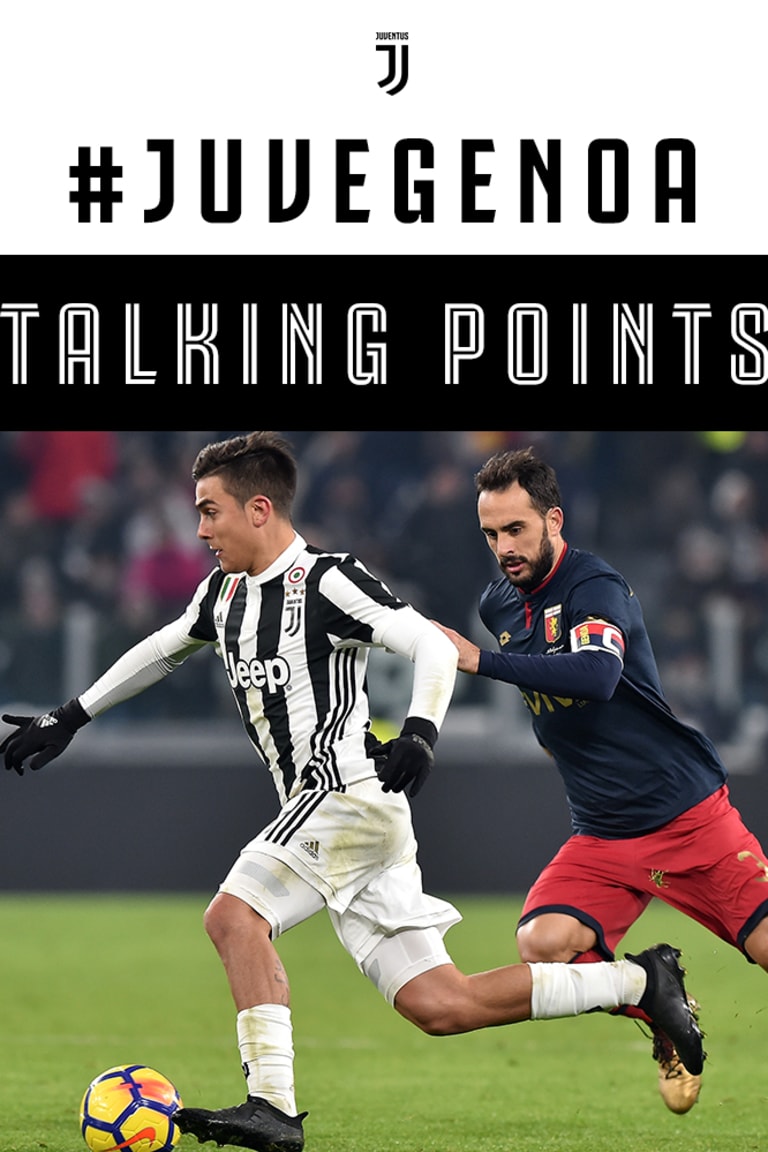Juve-Genoa: Lima Poin Bahasan