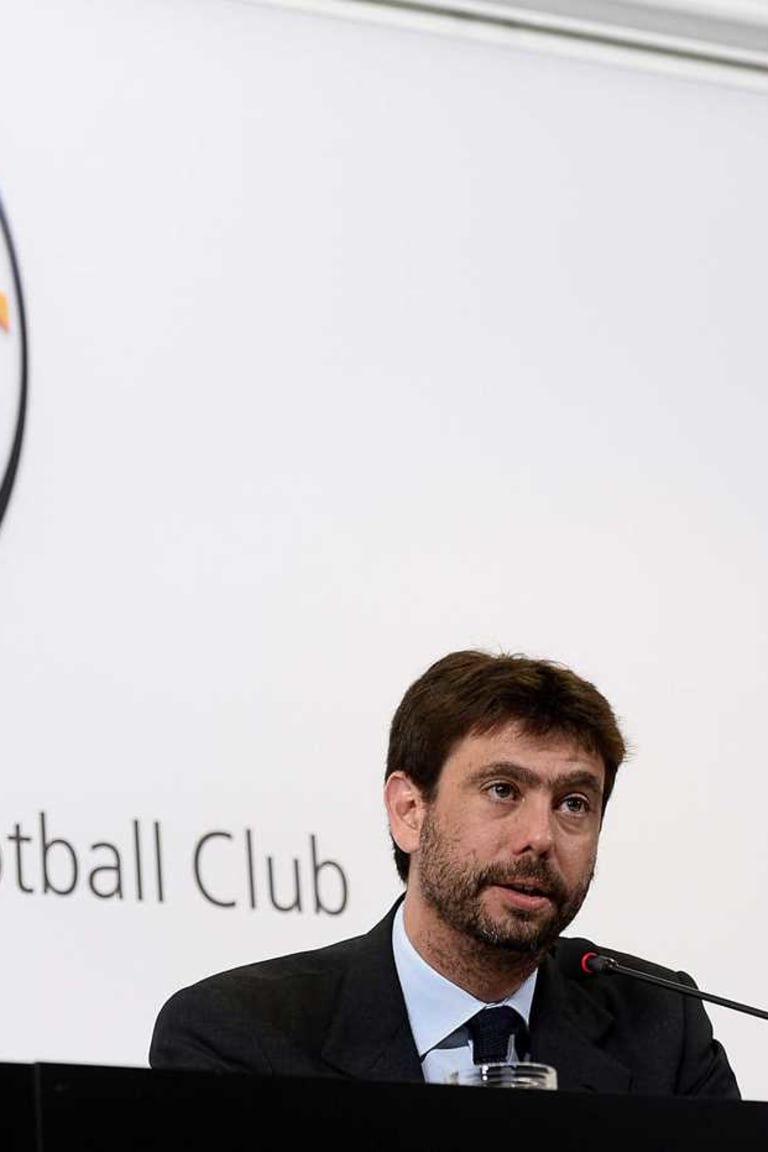 Agnelli: «Una stagione straordinaria»