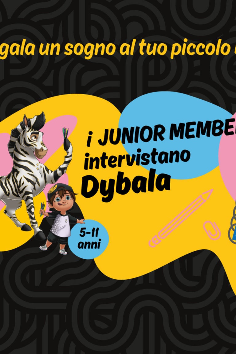 25 novembre: ritornano, con Dybala, i Junior Reporter!