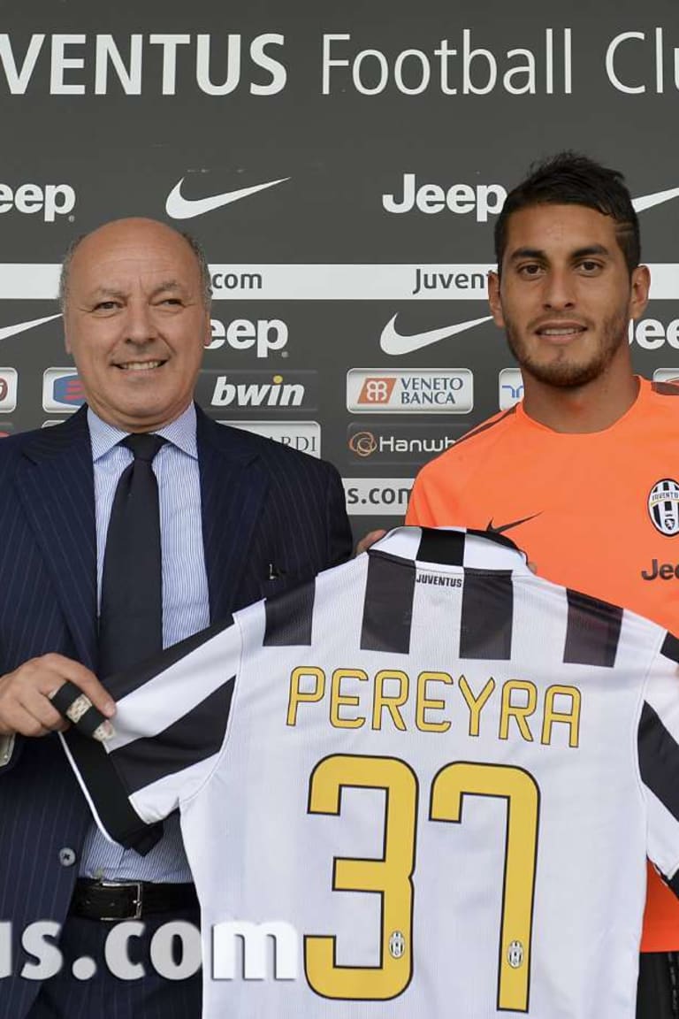 Pereyra: «Felice di essere qui»