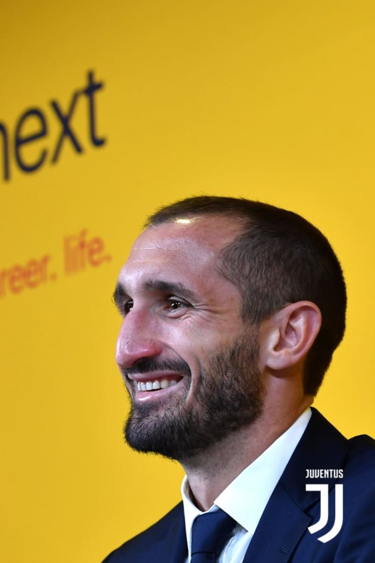 Giorgio Chiellini berbicara di Randstad Next
