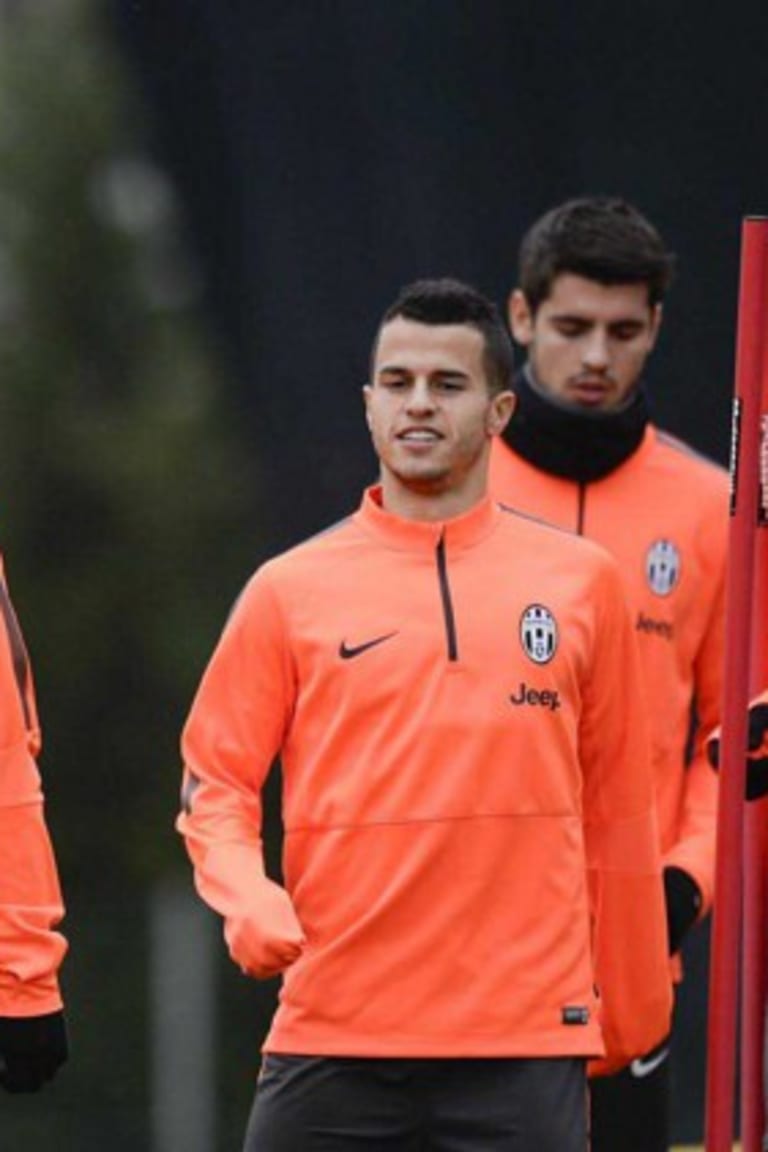 Juve memulai persiapan untuk laga pada hari Minggu 