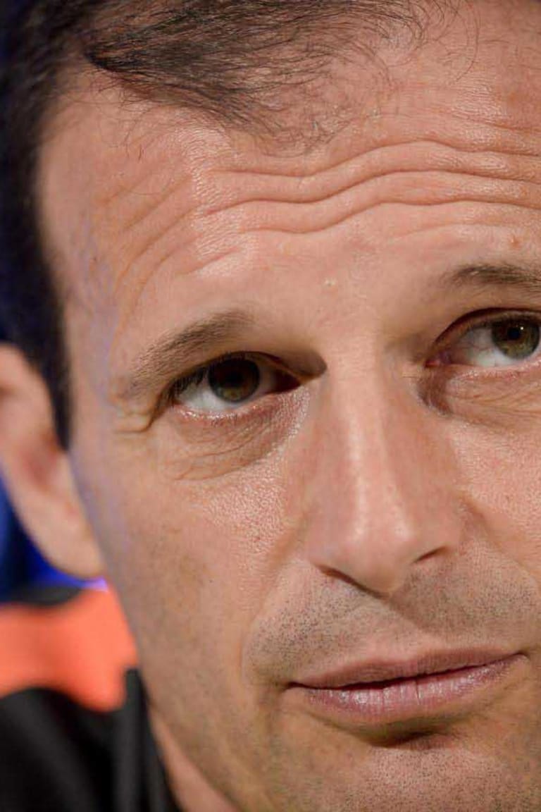 Allegri: «Oggi spazio solo per il ricordo»