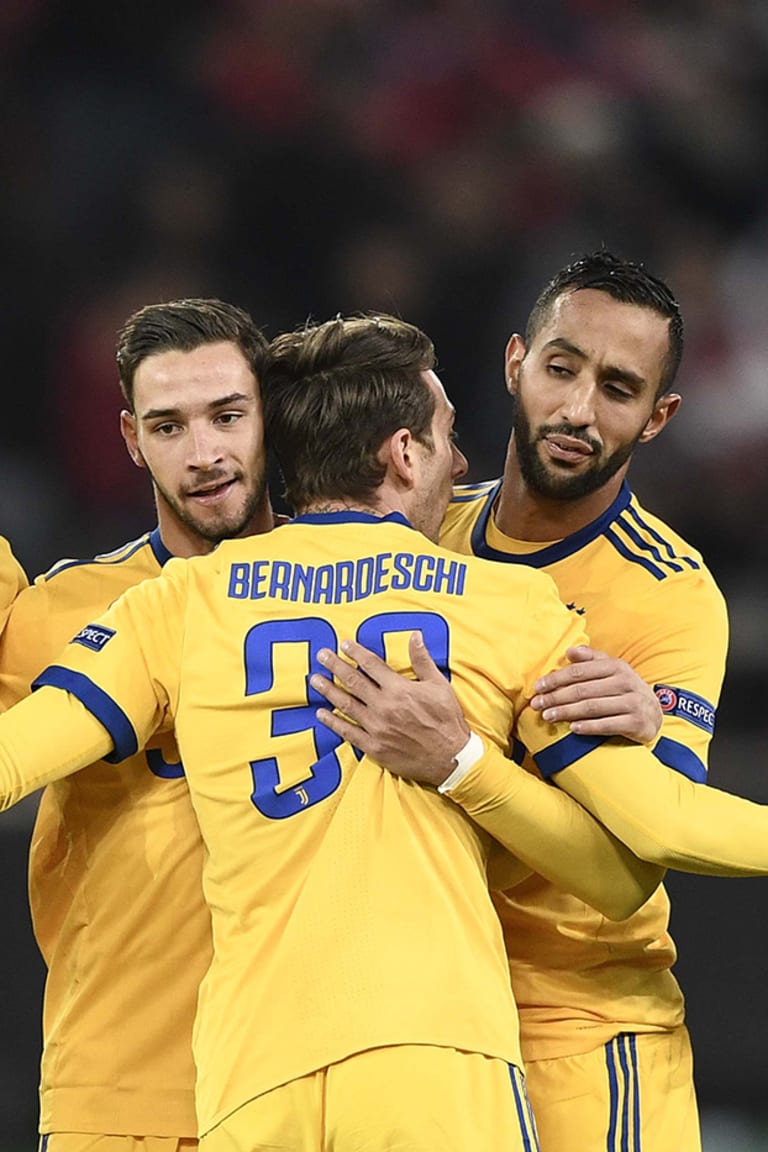 Bianconeri reaction following victory in Athens