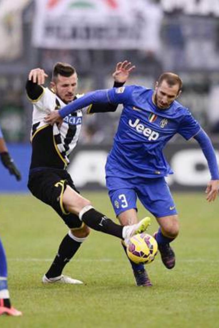 Chiellini refleksikan sisi positif setelah hasil imbang melawan Udinese 