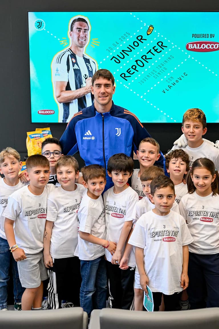 Junior Reporter: An afternoon with Vlahovic!