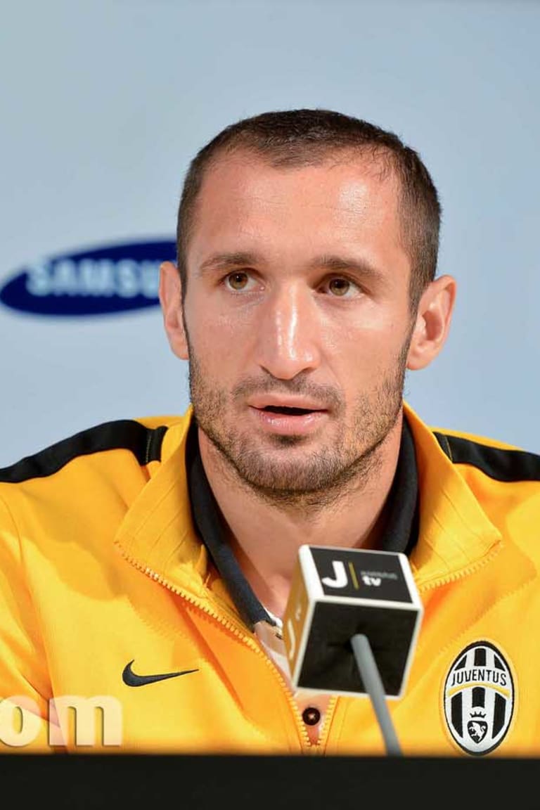 Chiellini: «Con il Milan una partita verità»