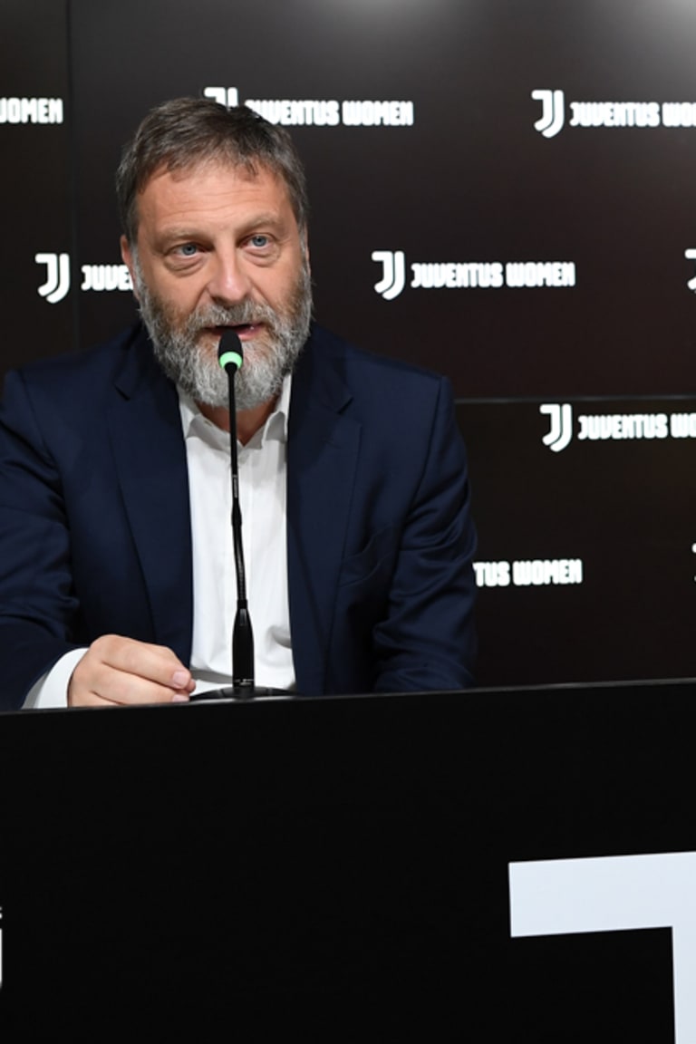 La conferenza stampa di presentazione della Juventus Women