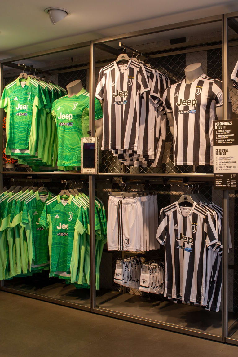 Juventus Store: multifunctional spaces dedicated to all Juventus fans