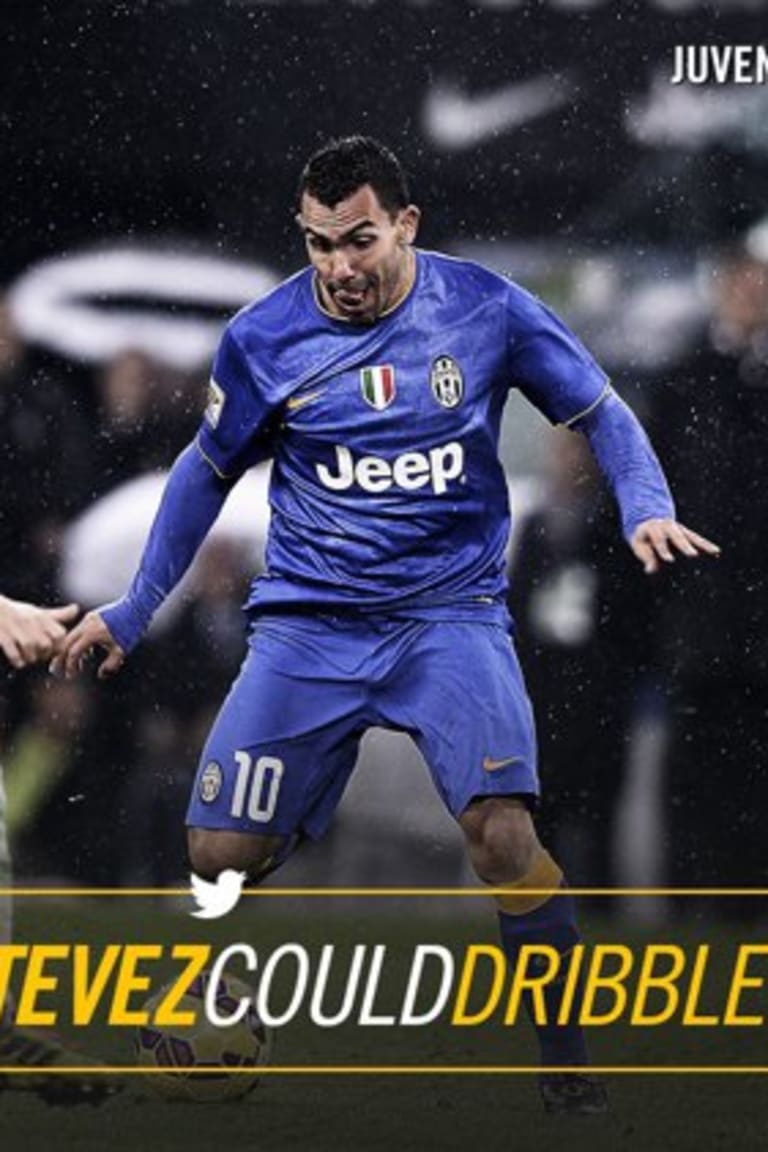 Yang terbaik dari #ThingsTevezCouldDribble ...
