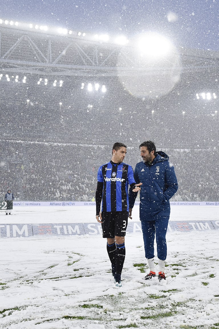 Juventus-Atalanta “in ritardo”: la neve del 2018