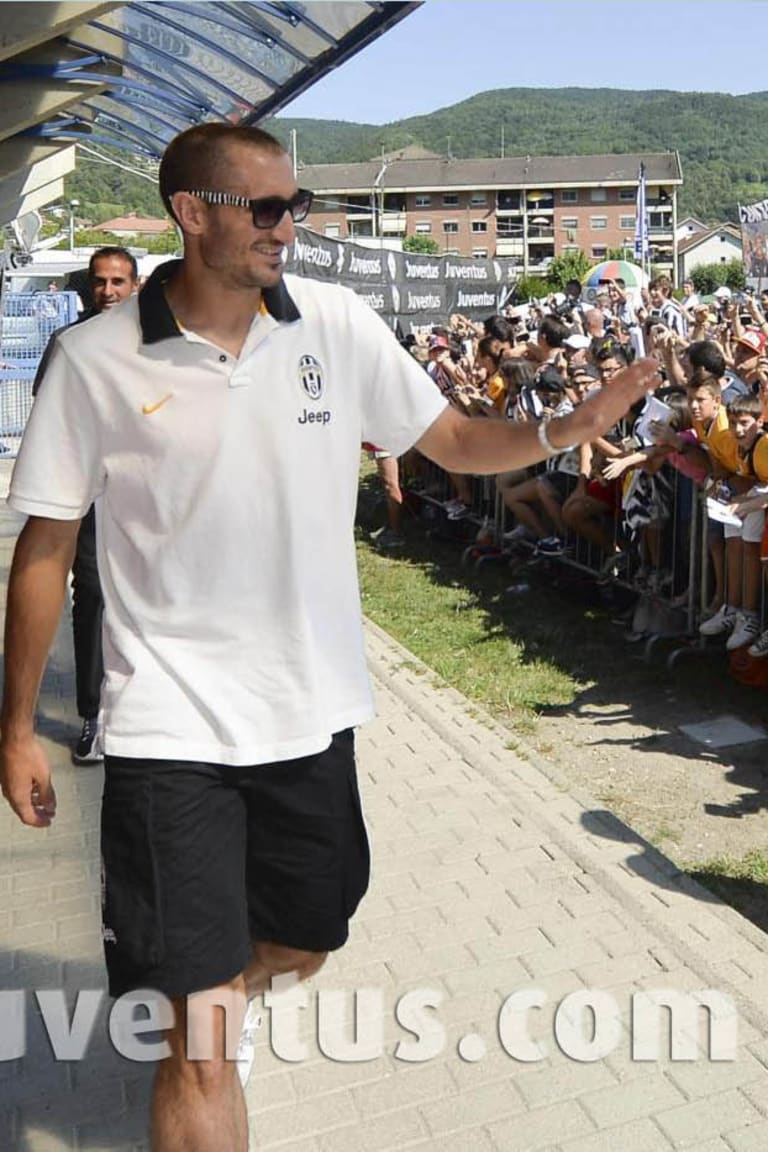 Chiellini: «Pronti per la Supercoppa»